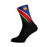 Namibia Flag Socks