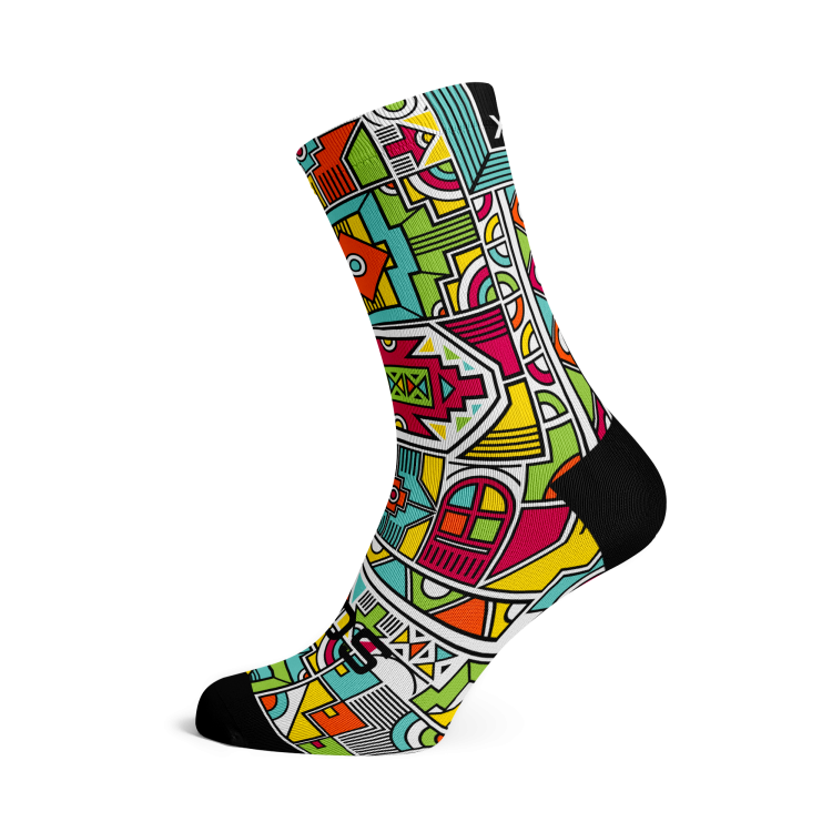 Ndebele 2.0 Socks