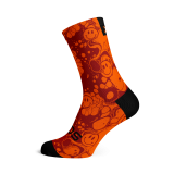 Neon Slide Orange Socks