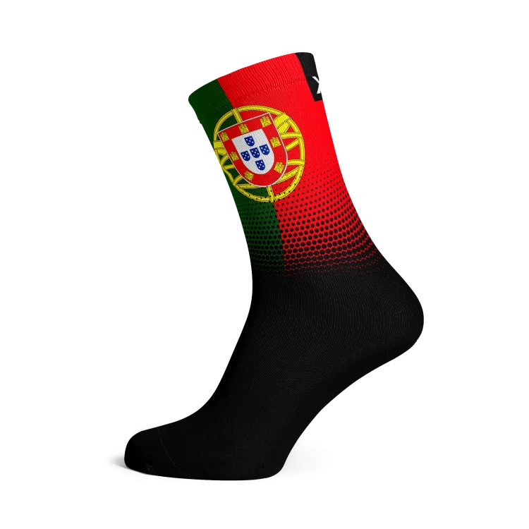 Portugal Flag Socks