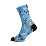 Festive Flock Crew Socks
