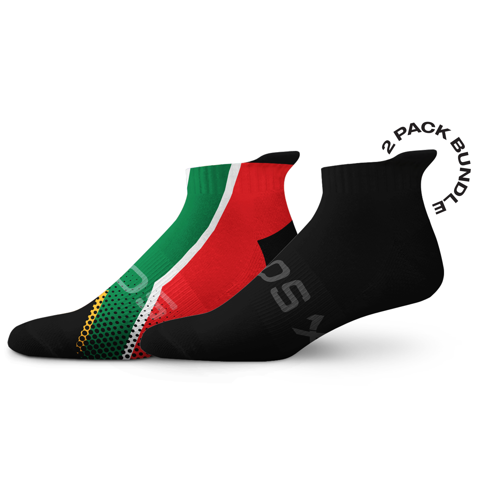 South Africa Flag Black Tab Combo