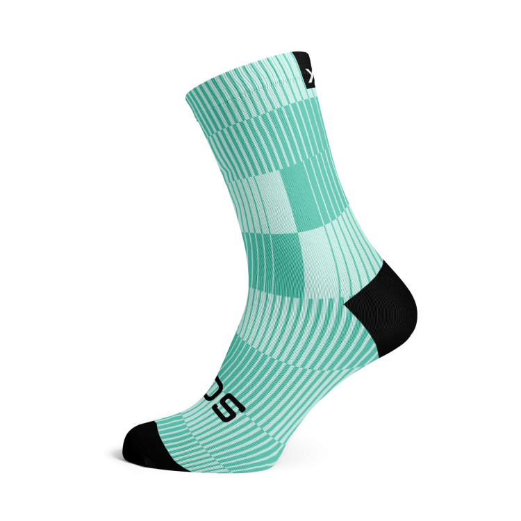 Slight Turquoise Socks
