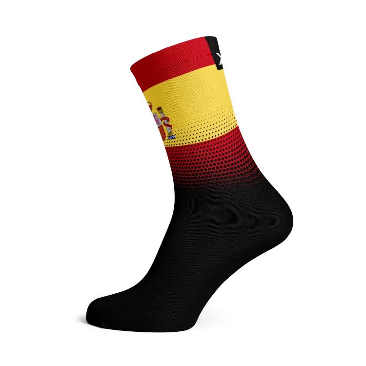Spain Flag Socks