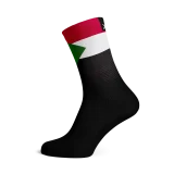 Sudan Flag Socks
