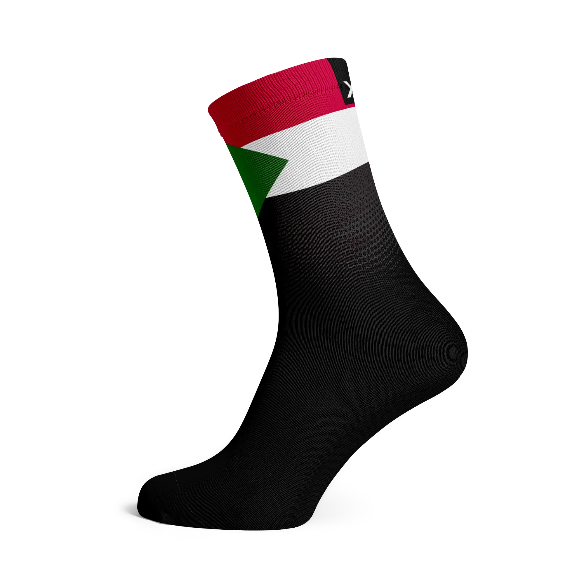 Sudan Flag Socks