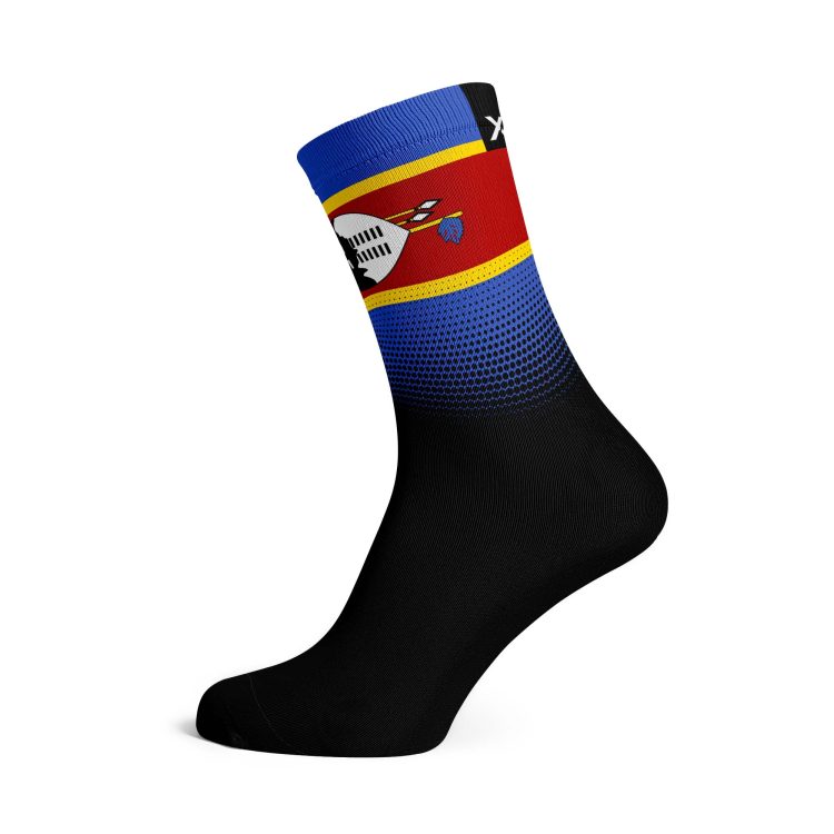 Swaziland Flag Socks