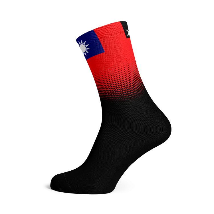 Taiwan Flag Socks