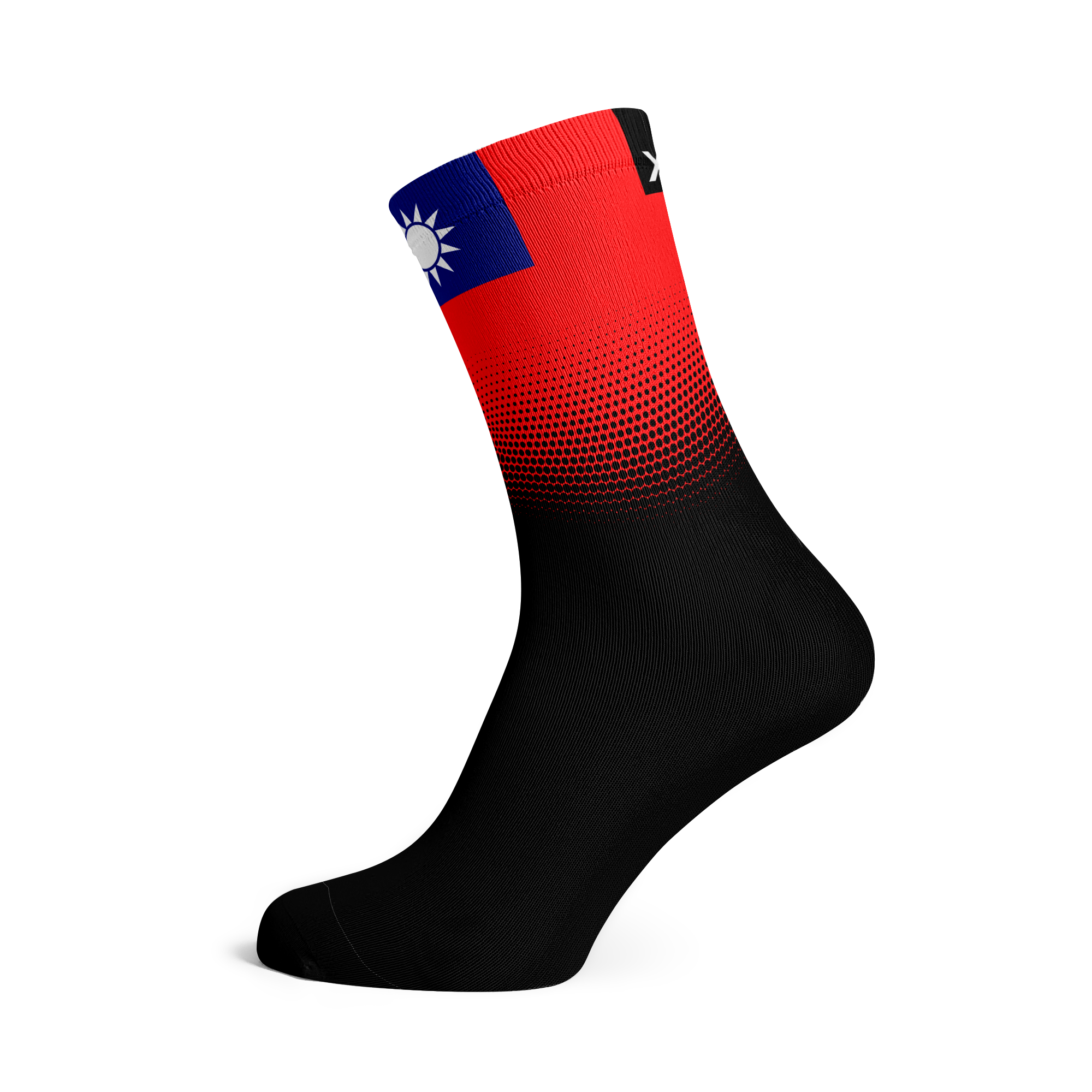 Taiwan Flag Socks