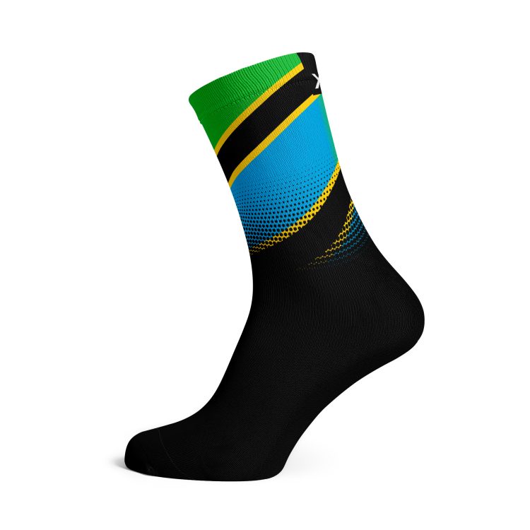 Tanzania Flag Socks