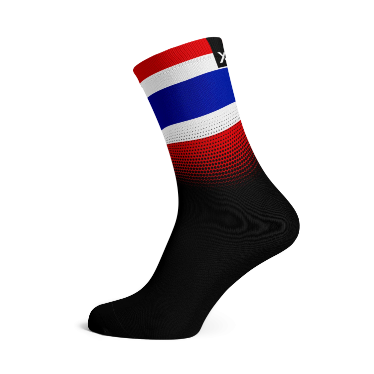 Thailand Flag Socks