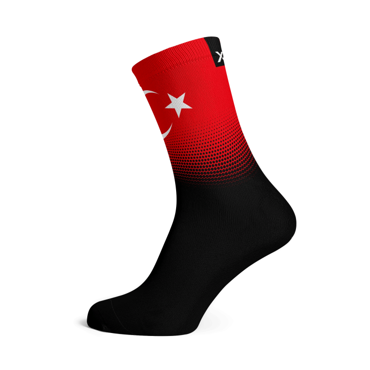 Turkey Flag Socks