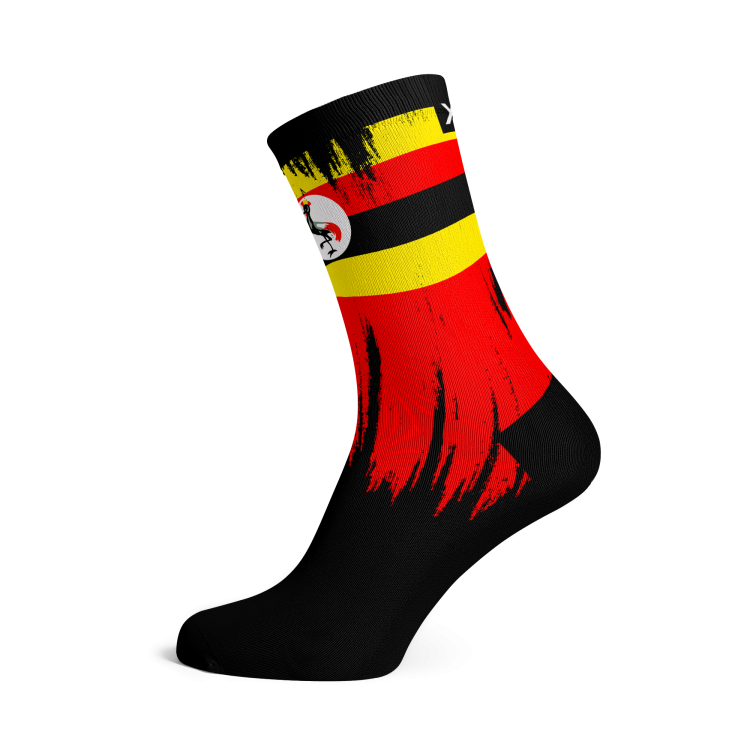 Uganda Splash Socks