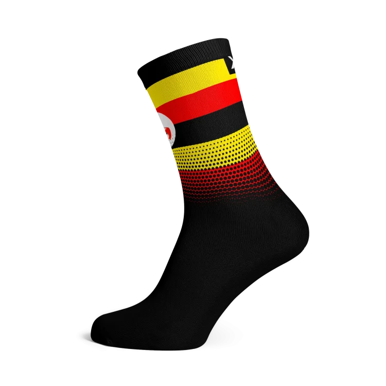Uganda Flag Socks