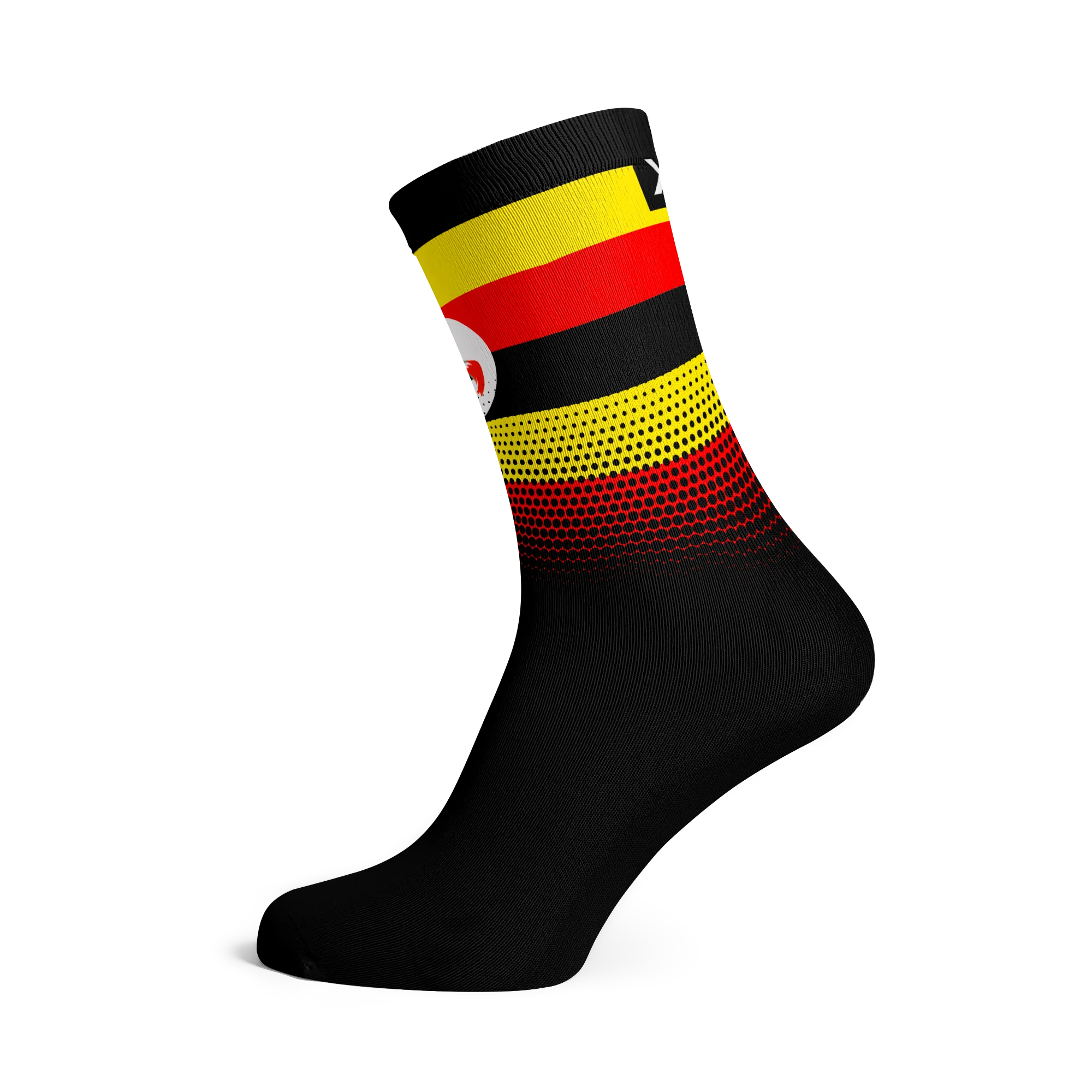 Uganda Flag Socks