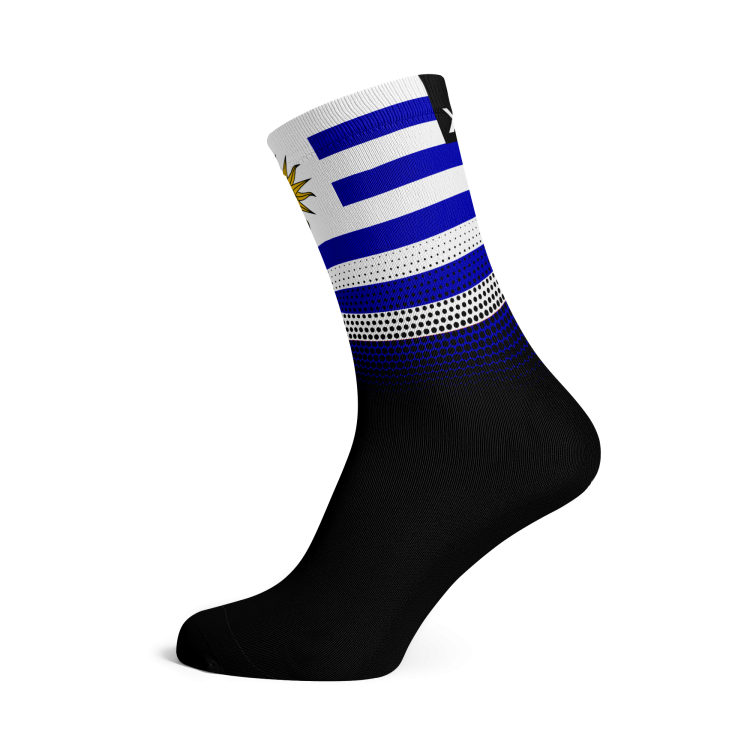 Uruguay Flag Socks
