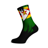 Zimbabwe Splash Socks