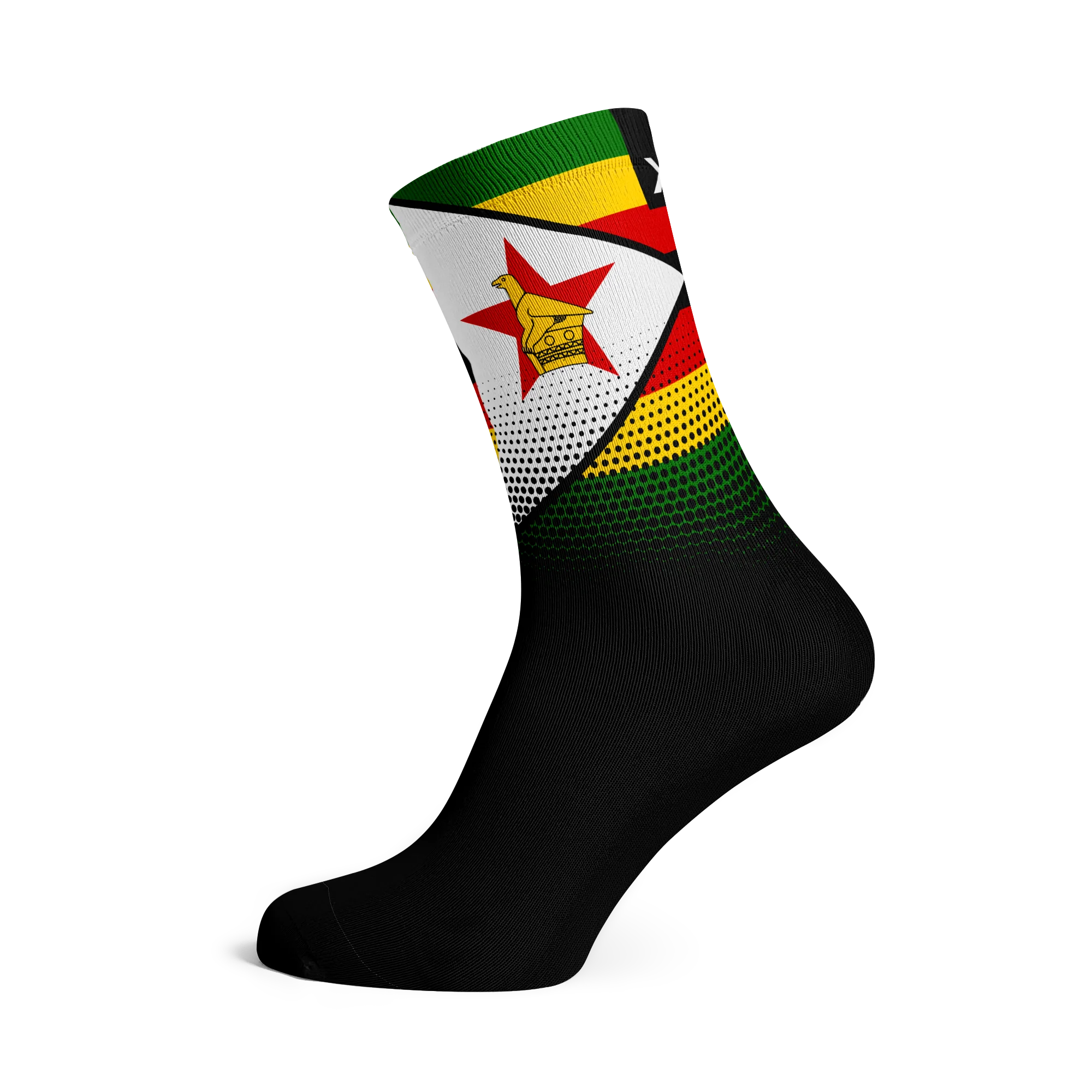 Zimbabwe Flag Socks