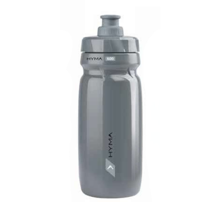 Raceone HYMA Bottel 600ml with Cover Grey
